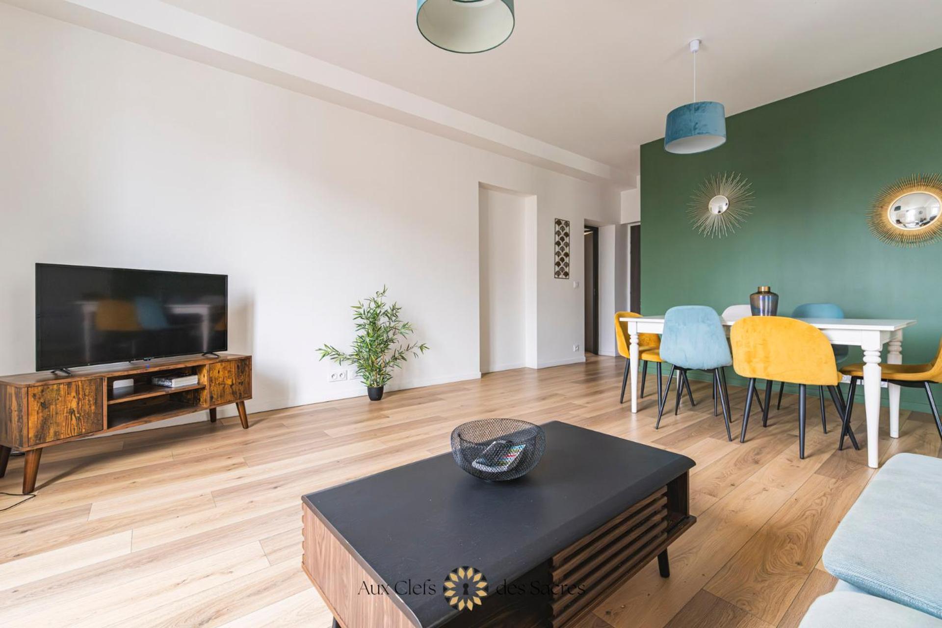 Ponsardin #55 Spacieux Appartement 3 Ch 6 Couchages Reims Exterior photo