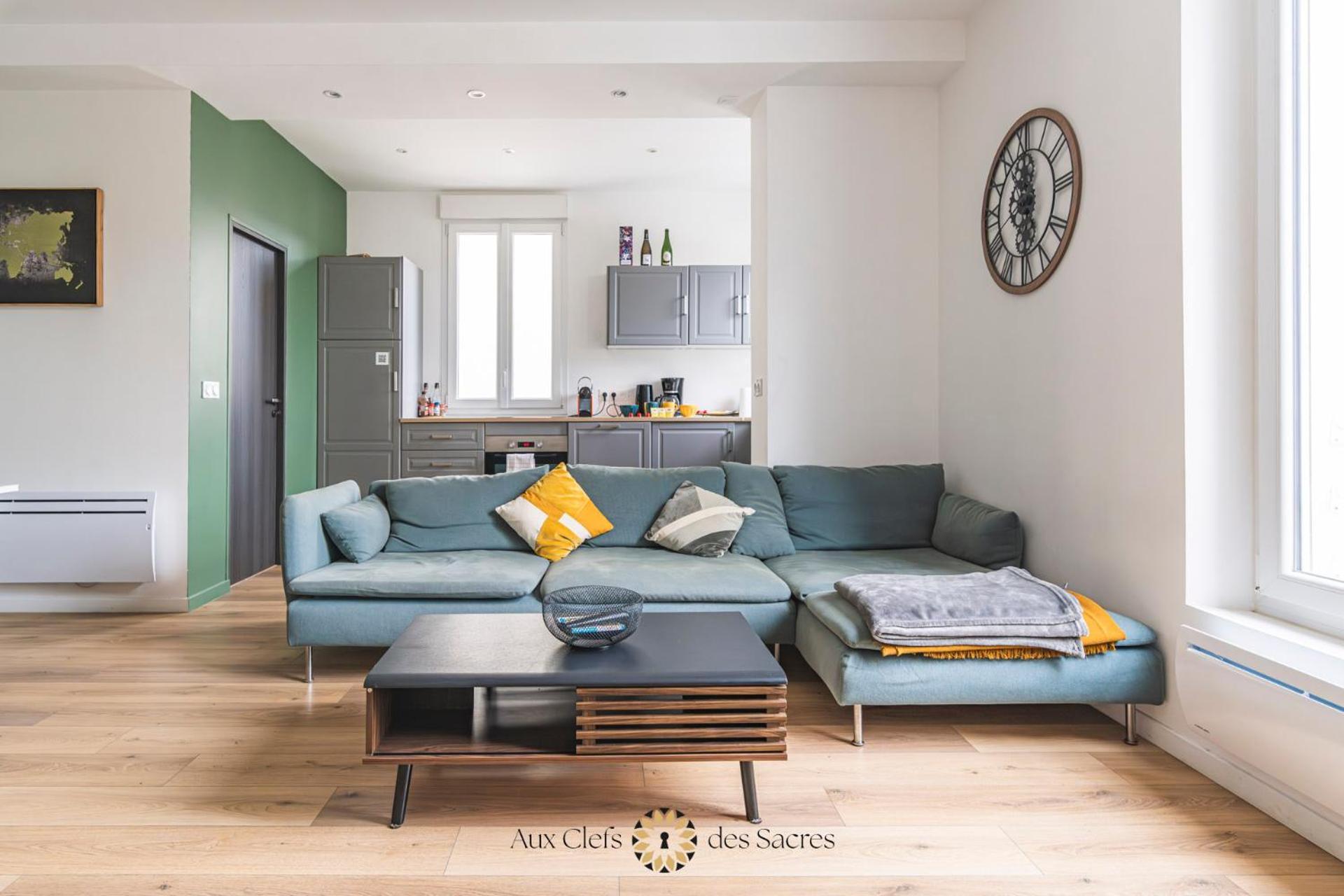 Ponsardin #55 Spacieux Appartement 3 Ch 6 Couchages Reims Exterior photo